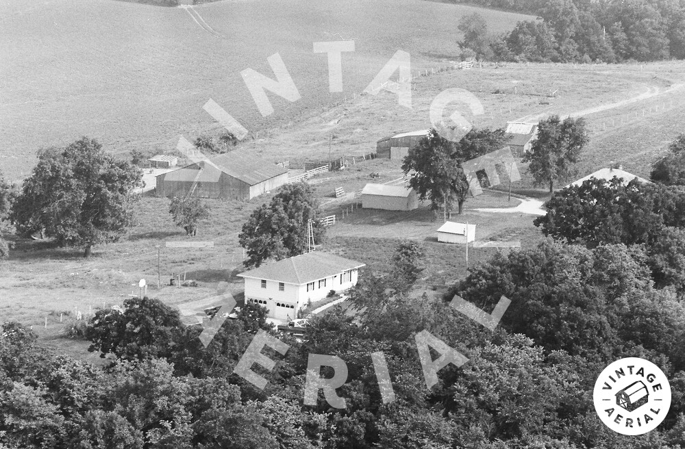 Vintage Aerial Missouri Buchanan County 1980 20OBU23