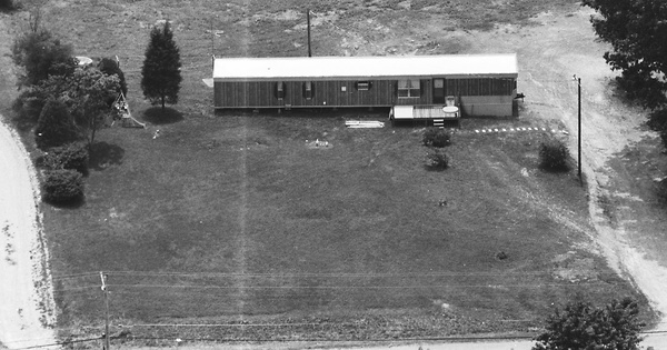 Vintage Aerial photo from 1987 in Lawrence County, TN
