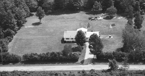 Vintage Aerial photo from 1990 in Erie County, NY