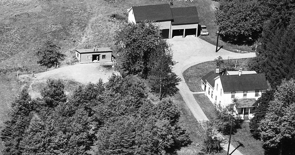 Vintage Aerial photo from -1986 in Montgomery County, NY