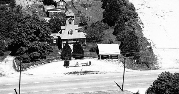 Vintage Aerial photo from -1986 in Ocean County, NJ