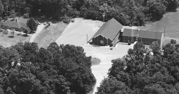 Vintage Aerial photo from 1992 in Adams County, MS