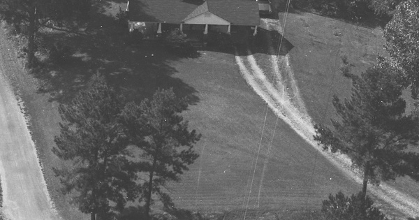 Vintage Aerial photo from 1989 in Marion County, AL