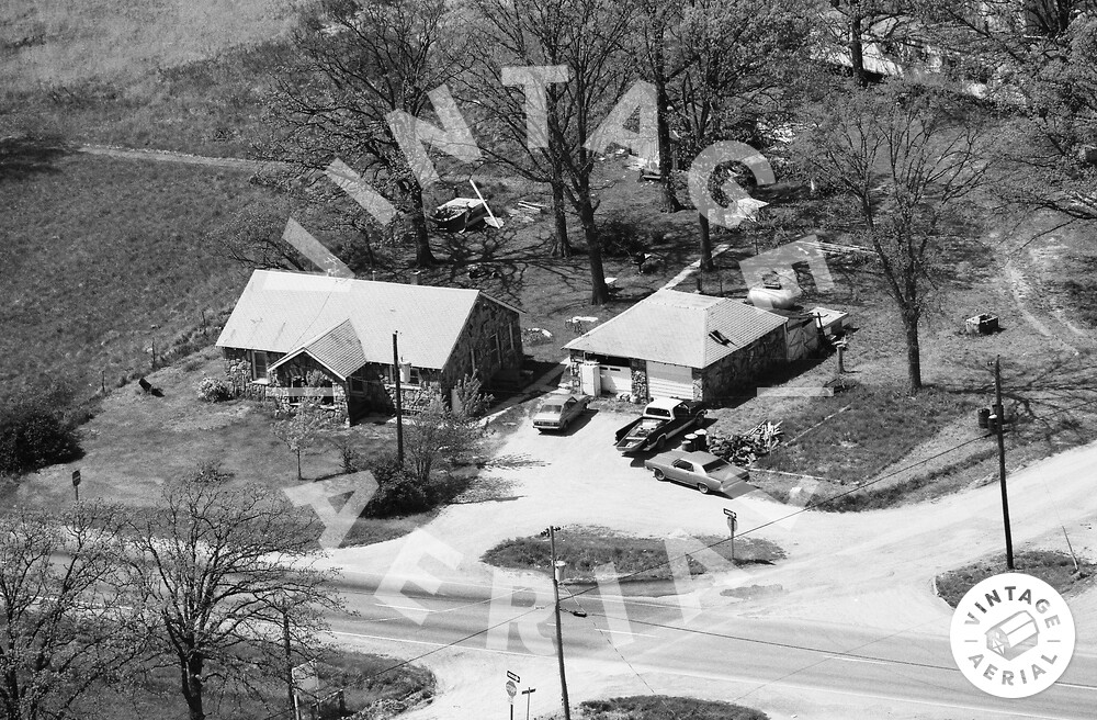 Vintage Aerial Missouri Greene County 1986 5KGR20