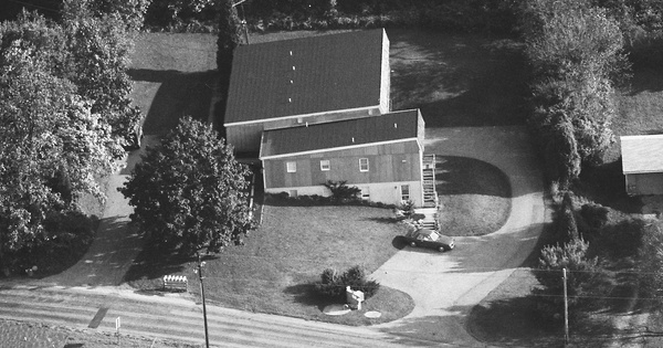 Vintage Aerial photo from 1989 in Lancaster County, PA