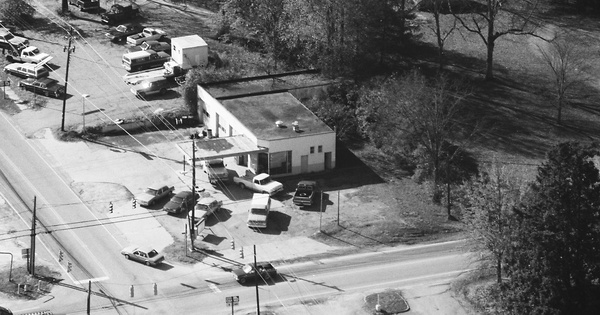 Vintage Aerial photo from 1989 in Madison County, GA