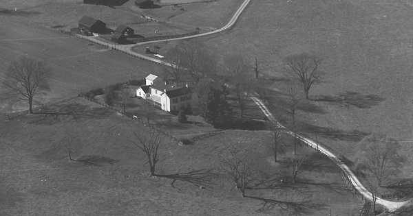 Vintage Aerial photo from 1981 in Bath County, KY