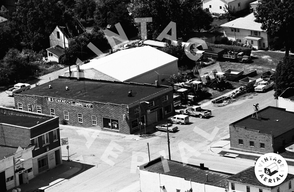 Vintage Aerial Iowa Tama County 1982 59FTM27
