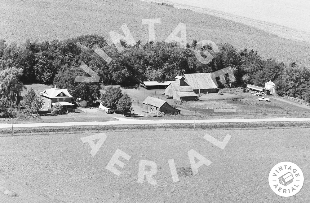 Vintage Aerial Iowa Madison County 1979 7GMA11