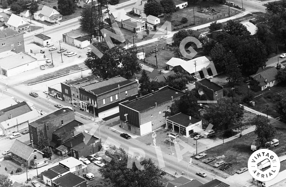 Vintage Aerial Indiana Hamilton County 1971 36MHA27