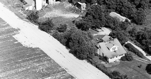 Vintage Aerial photo from 1970 in Johnson County, IN