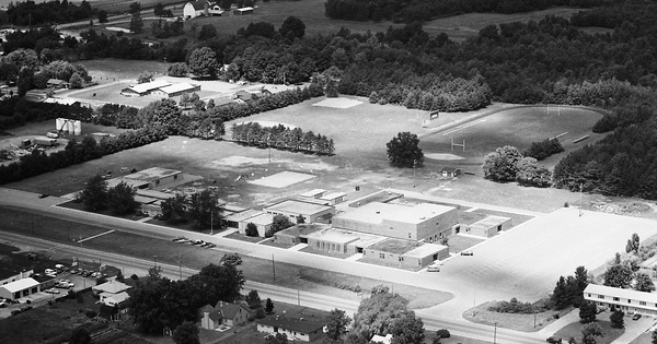 Vintage Aerial photo from 1980 in Ottawa County, MI