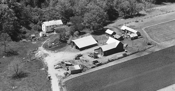 Vintage Aerial photo from 1979 in Houston County, MN