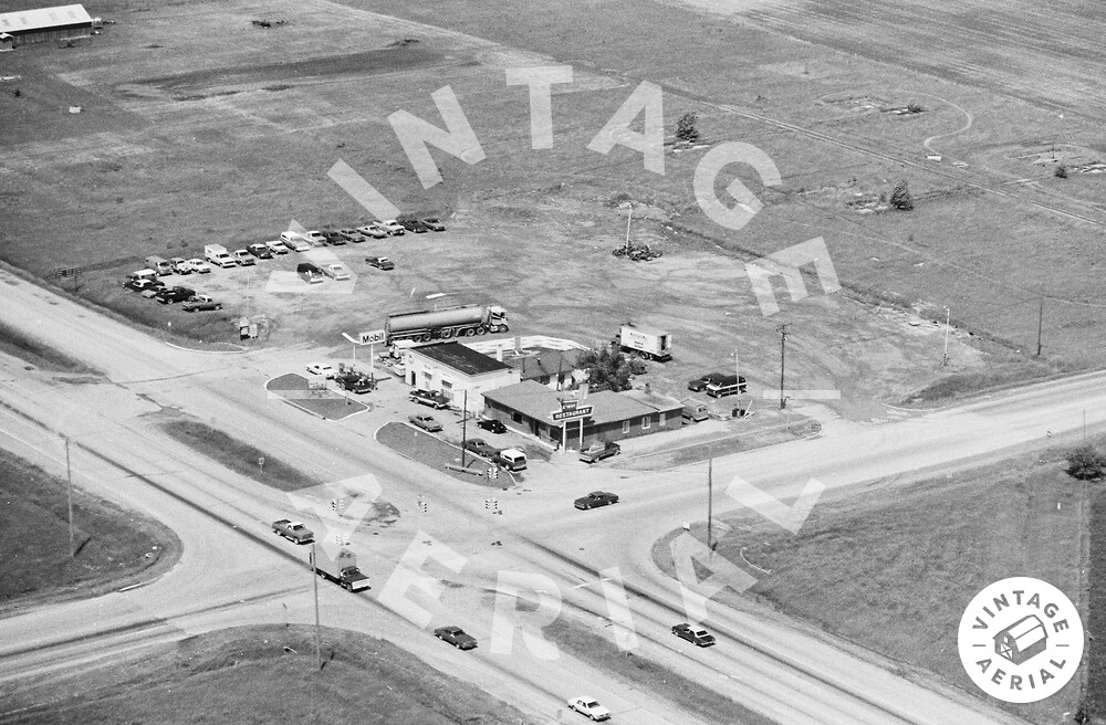 Vintage Aerial Michigan Gratiot County 1980 116AGR31