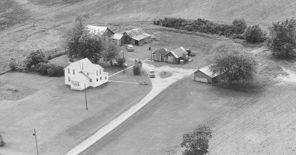 Vintage Aerial photo from 1980 in Howard County, IA