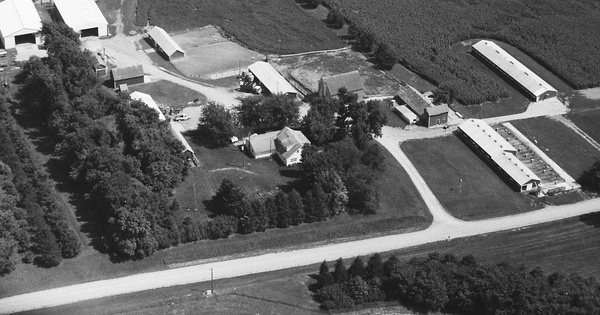 Vintage Aerial photo from 1994 in Ida County, IA