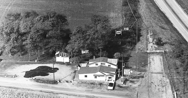 Vintage Aerial photo from 1972 in Howard County, MD