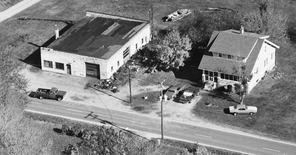 Vintage Aerial photo from 1985 in Kent County, MD
