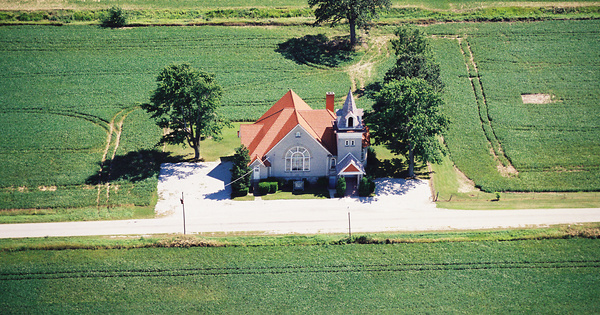 Vintage Aerial photo from 2000 in Wood County, OH