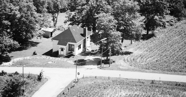 Vintage Aerial photo from 1984 in Ross County, OH