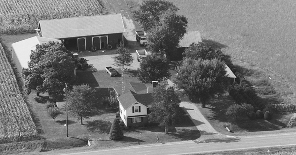Vintage Aerial photo from 1995 in Henry County, OH