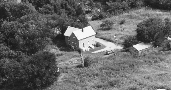 Vintage Aerial photo from 1984 in Douglas County, NE