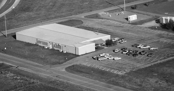 Vintage Aerial photo from 1984 in Wright County, MN