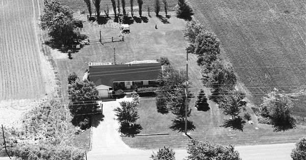 Vintage Aerial photo from 1982 in Lucas County, OH