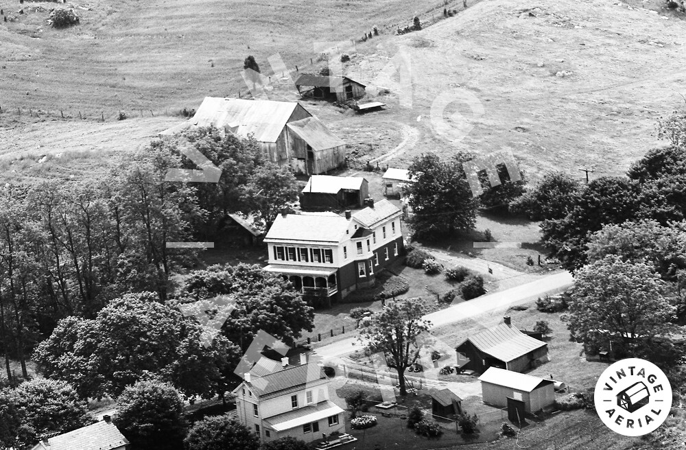 Vintage Aerial West Virginia Jefferson County 1973 3SJE22