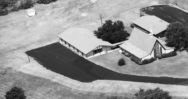 Vintage Aerial photo from 1983 in Parker County, TX