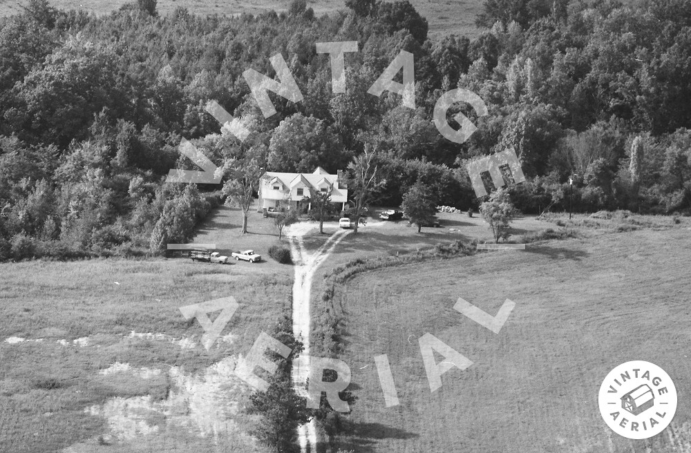 Vintage Aerial North Carolina Vance County 1987 67AVA21