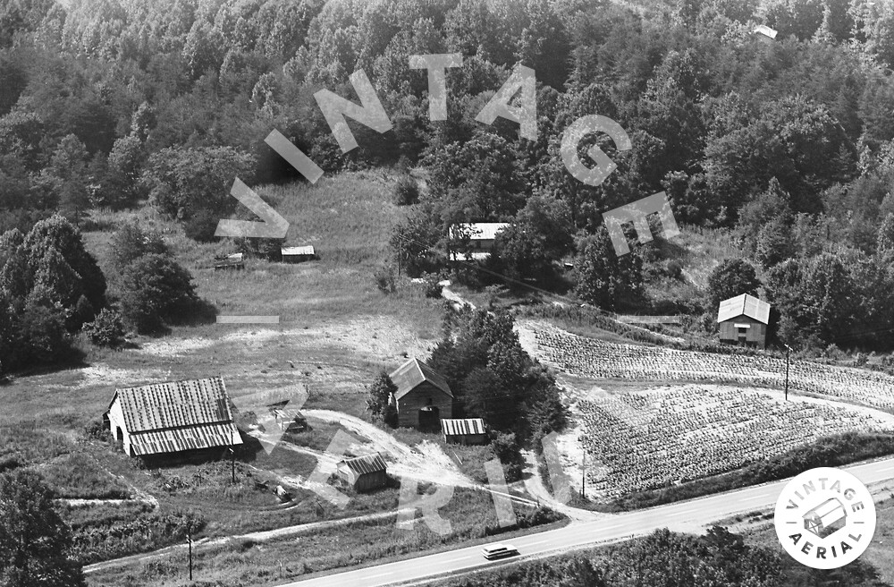 Vintage Aerial North Carolina Yadkin County 1965 37HYA20