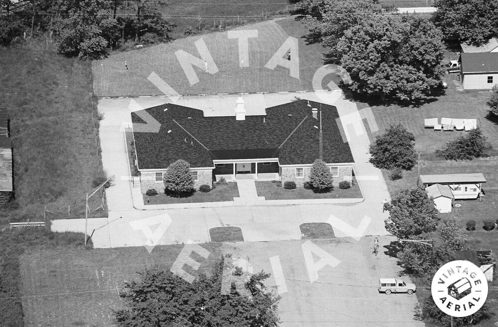 Vintage Aerial Ohio Adams County 1981 49HAD30