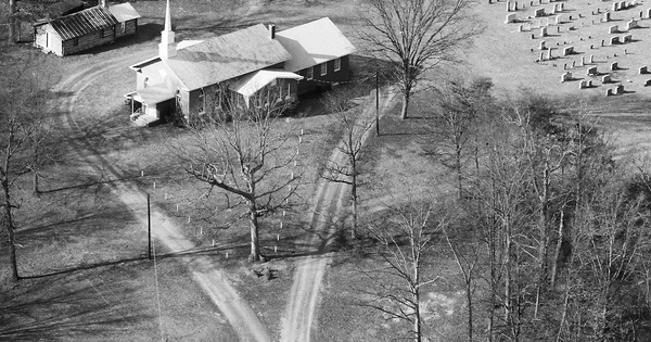 Vintage Aerial photo from 1989 in Alexander County, NC