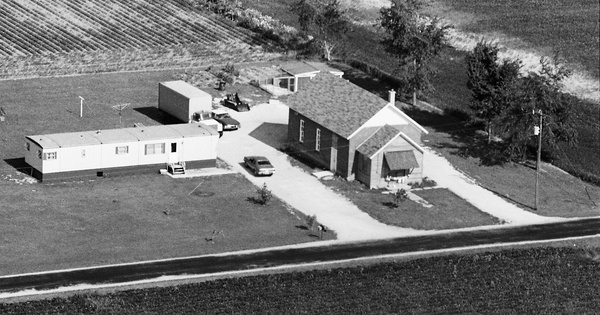Vintage Aerial photo from 1982 in Ottawa County, OH