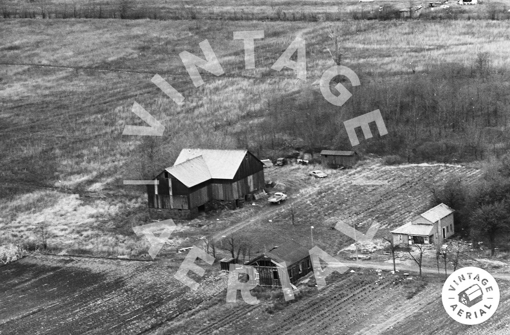 Vintage Aerial Ohio Morrow County 1973 6NMO7
