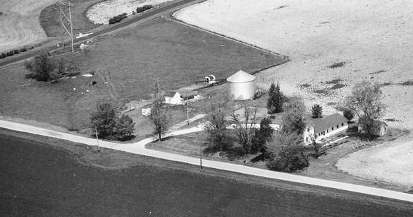 Vintage Aerial photo from 1989 in Putnam County, IL