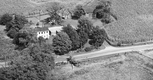 Vintage Aerial photo from 1979 in Franklin County, IN
