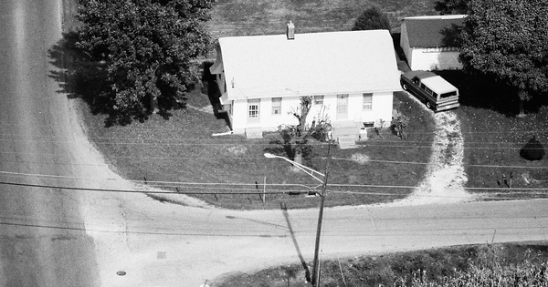 Vintage Aerial photo from 1989 in Gibson County, IN