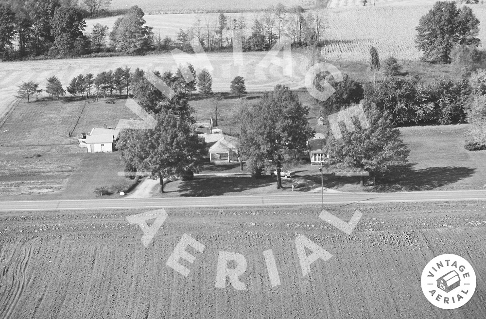 Vintage Aerial Indiana Fountain County 1982 22LFO11