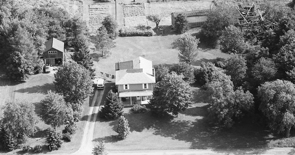Vintage Aerial photo from 1984 in Crawford County, PA