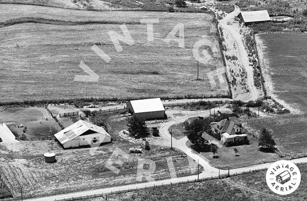 Vintage Aerial Missouri Saline County 1964 20JSA28