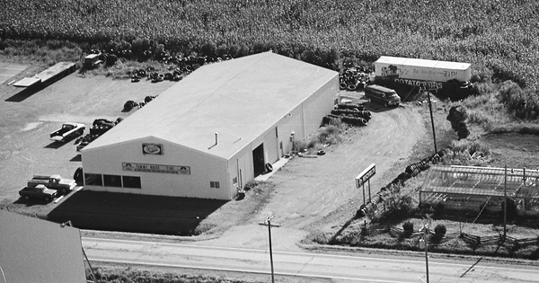 Vintage Aerial photo from 1981 in Ford County, IL