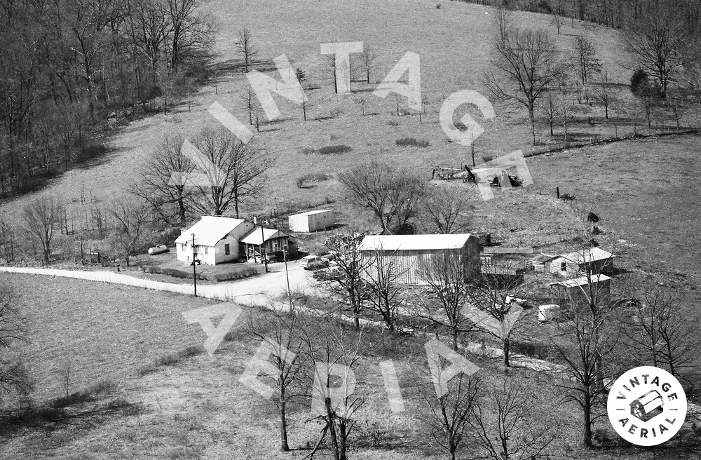 Vintage Aerial Missouri Stone County 1987 6TST3