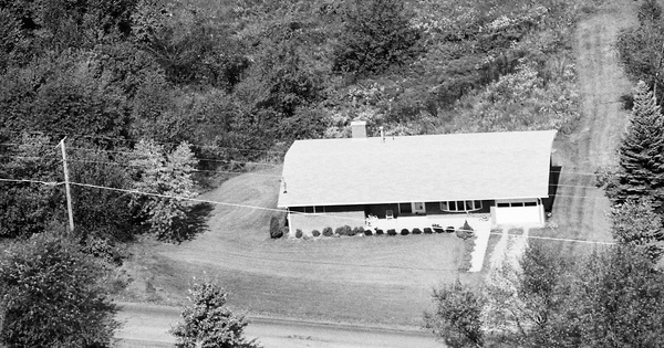 Vintage Aerial photo from 1987 in Butler County, PA