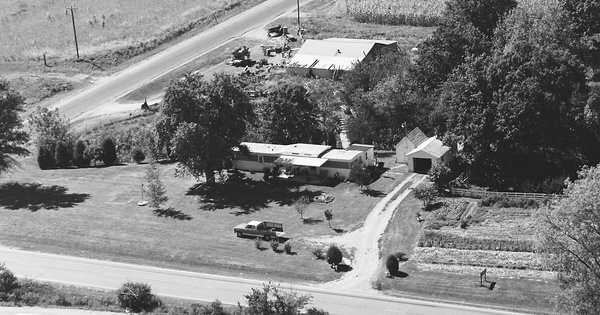 Vintage Aerial photo from 1979 in Shelby County, IL