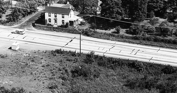 Vintage Aerial photo from 1964 in Berks County, PA
