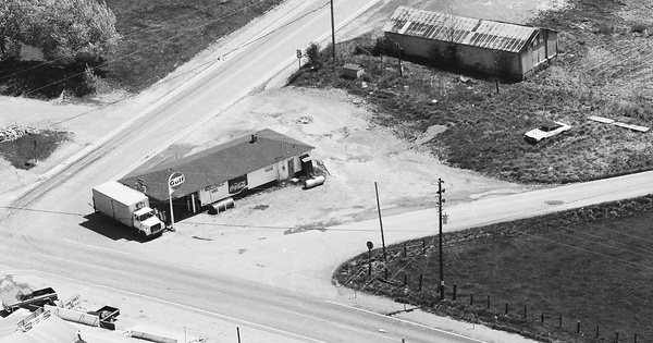 Vintage Aerial photo from 1984 in Gordon County, GA