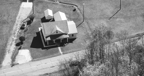 Vintage Aerial photo from 1989 in Doddridge County, WV