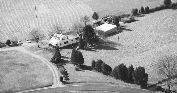 Vintage Aerial photo from 2000 in Spotsylvania County, VA